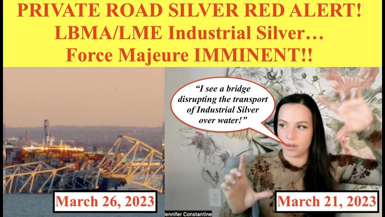 SILVER RED ALERT! LBMA/LME Industrial Silver Force Majeure IMMINENT!! (Bix Weir)