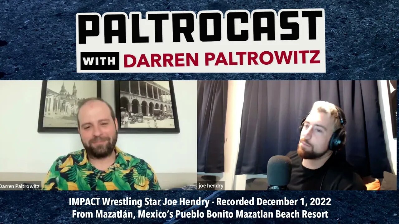 Joe Hendry On IMPACT Wrestling's Creative Team, Making Entrance Videos, Music Influences & More