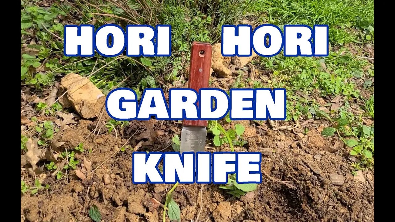 Black Iron Hori Hori Garden Knife - Many uses, great tool