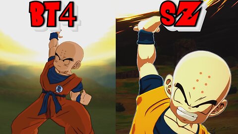 Krillin - Dragon Ball Sparking Zero VS Budokai Tenkaichi 4