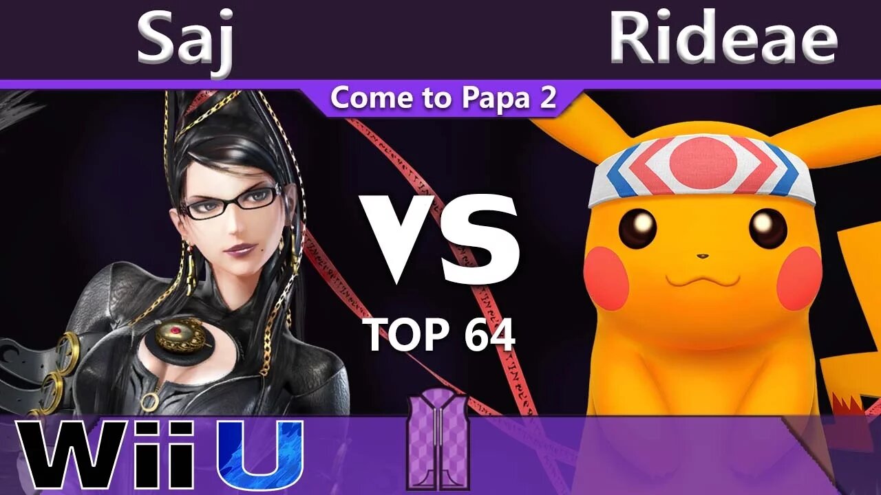 7s|Saj (Bayonetta) vs. Shoq|Rideae (Pikachu) - Wii U Top 64 - CTP2