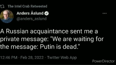 👀 Putin? Rumors? 👀 👀