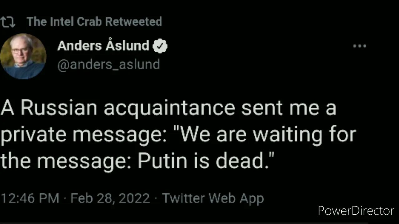 👀 Putin? Rumors? 👀 👀