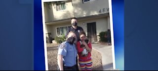 North Las Vegas police unite 11 year-old-girl with cat