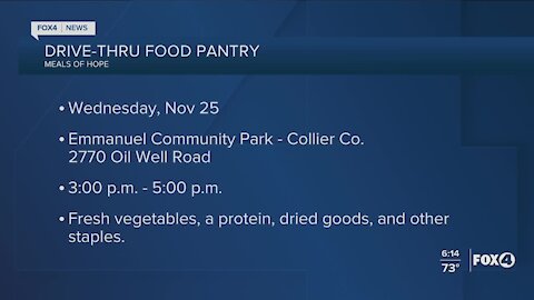 Community food distributions