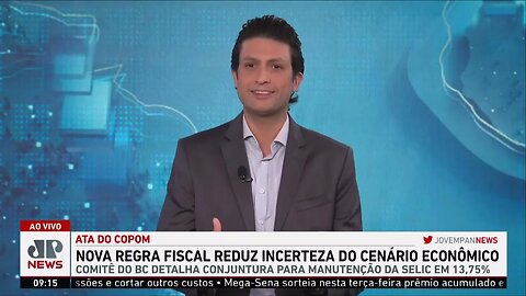 Ata do Copom diz que nova regra fiscal reduz incerteza do cenário econômico; Alan Ghani analisa