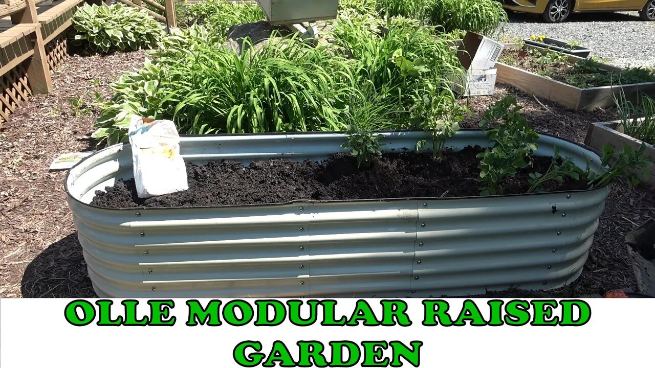 Olle Modular Raised Garden Bed. Perfect for people wanting to grow food on small plots.