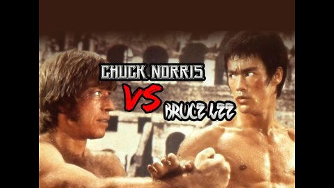 LA GRAN PELEA: bruce lee vs chuck norris