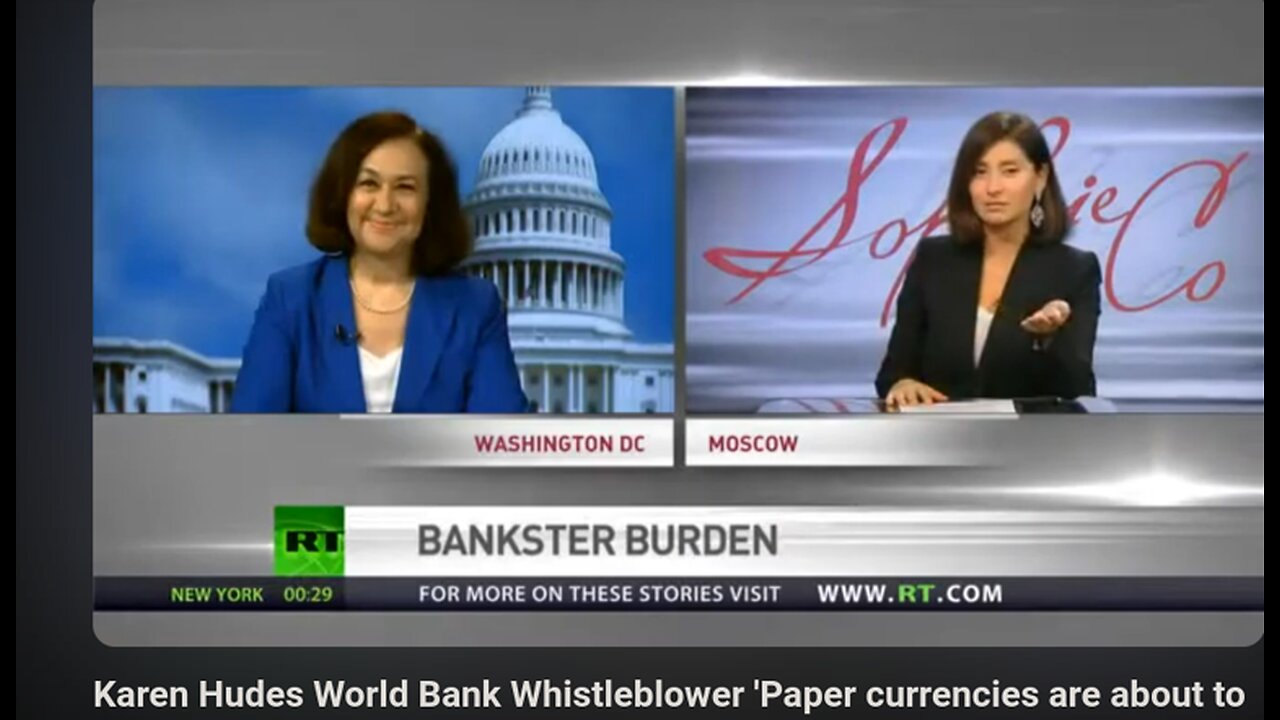 Financial Crash Warning by Karen Hudes on RT Originally aired on Oct 8, 2013