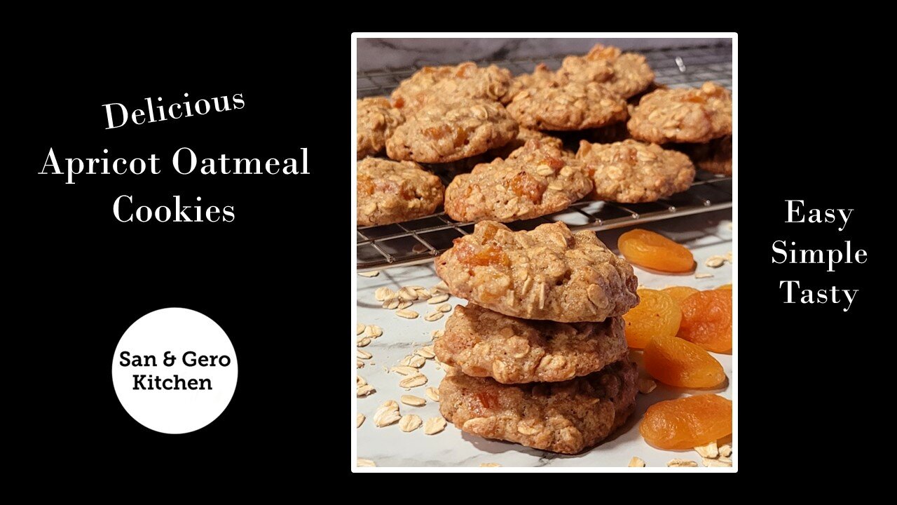 How to make Delicious Apricot Oatmeal Cookies