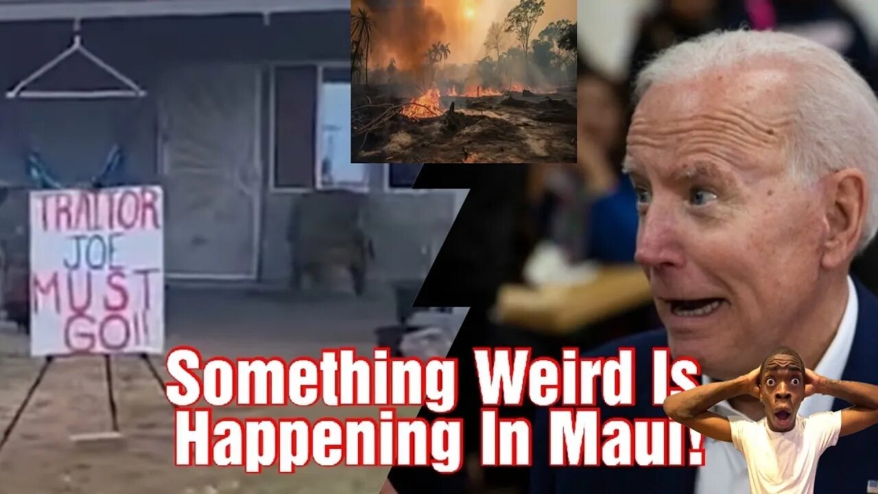 This Is Sickening! | Biden's Disrespect Amplifies the Maui Tragedy Corruption