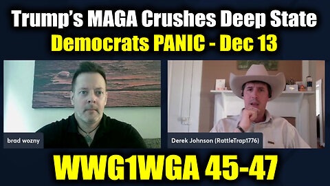 Derek Johnson & Brad Wozny HUGE Trump's MAGA Crushes Deep State