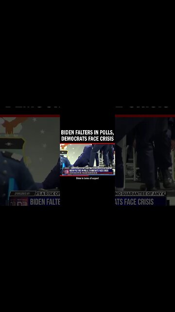 Biden Falters in Polls, Democrats Face Crisis