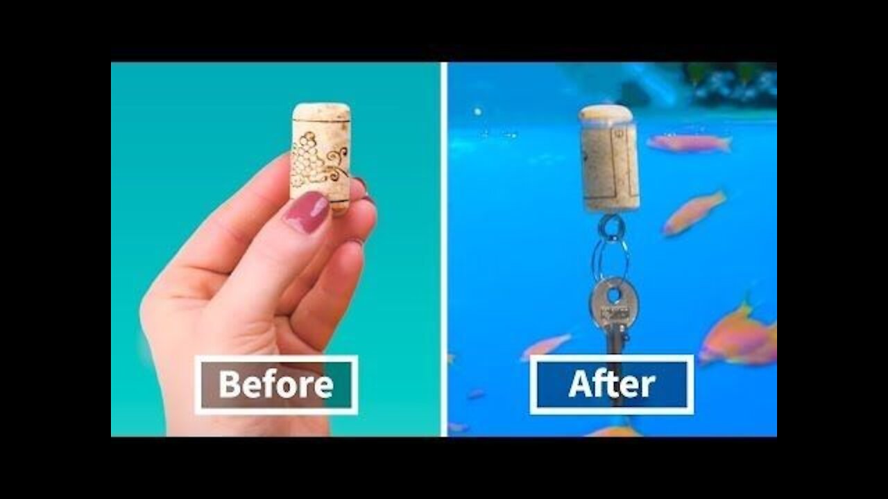 20 life hacks with wine corks!!