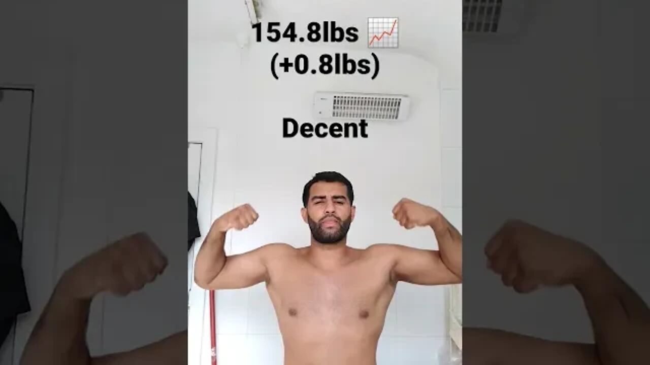 Week 6 (Road to 175lbs - 154.8lbs - +0.8lbs)