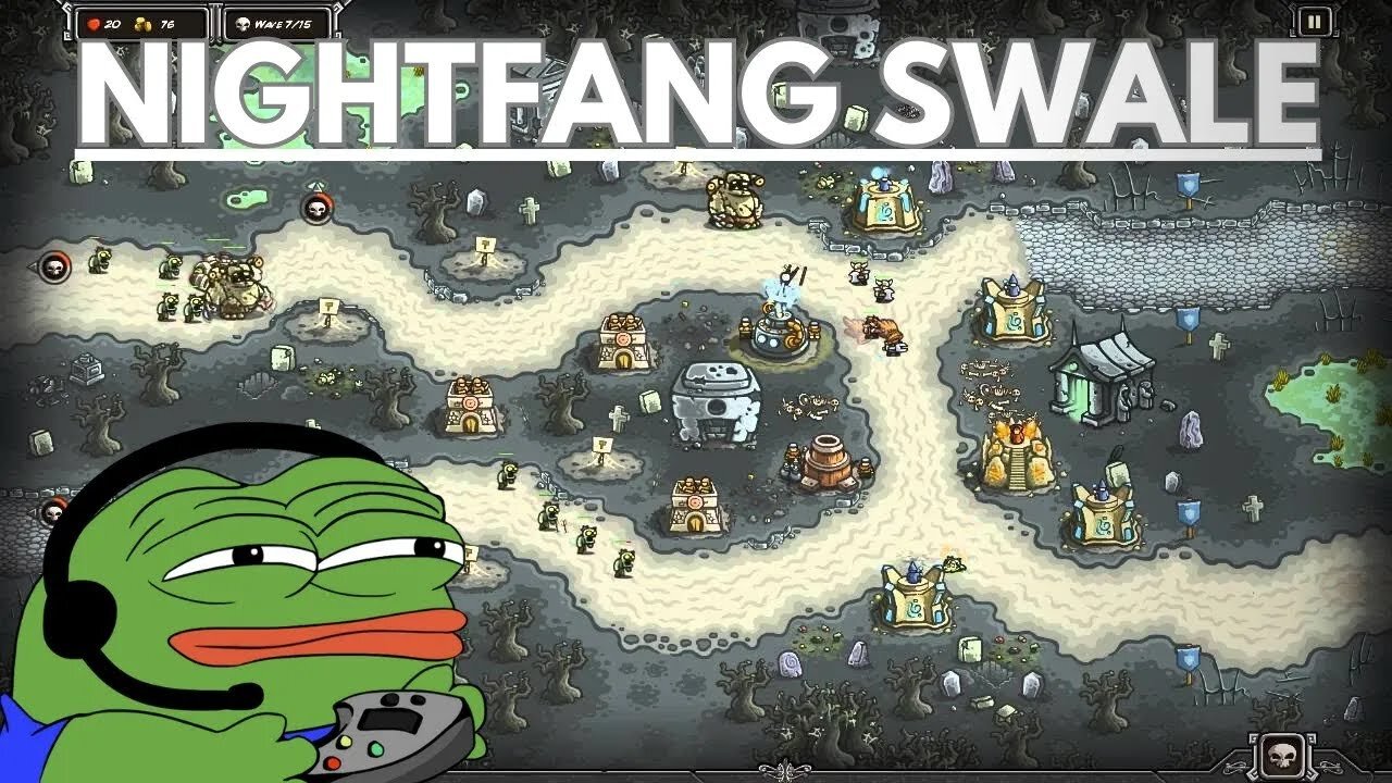 Kingdom Rush How To Beat All Levels - Nightfang Swale - Mastering Kingdom Rush Tactics Tower Defense