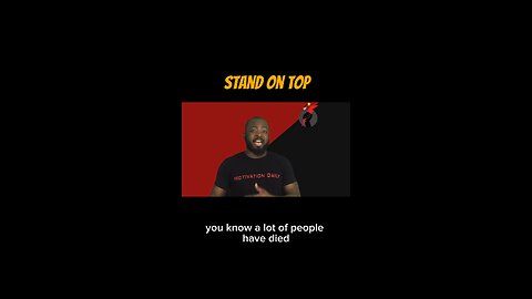 Stand On Top #dayodman #rip #keepgoingforward #eeyayyahh #motivation