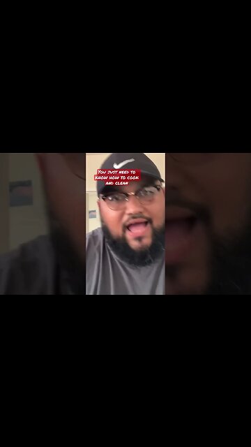 Women need to know how to cook