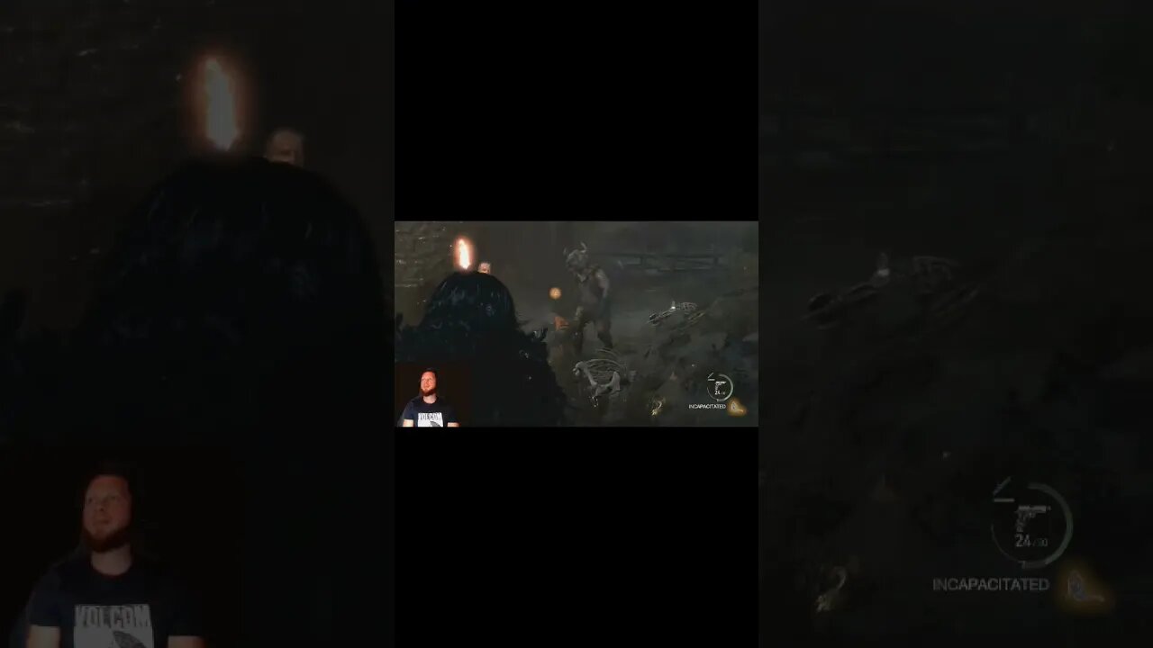 Leon and Ashley play ring around the rosey