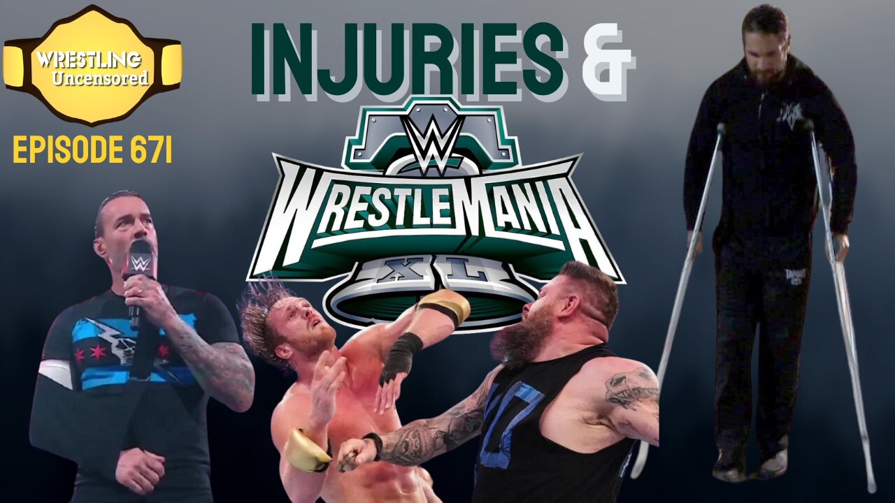 Injuries Plague Wrestlemania LV | LIVE🟥