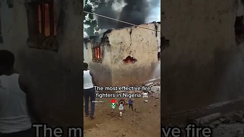 Fire fighters in Nigeria
