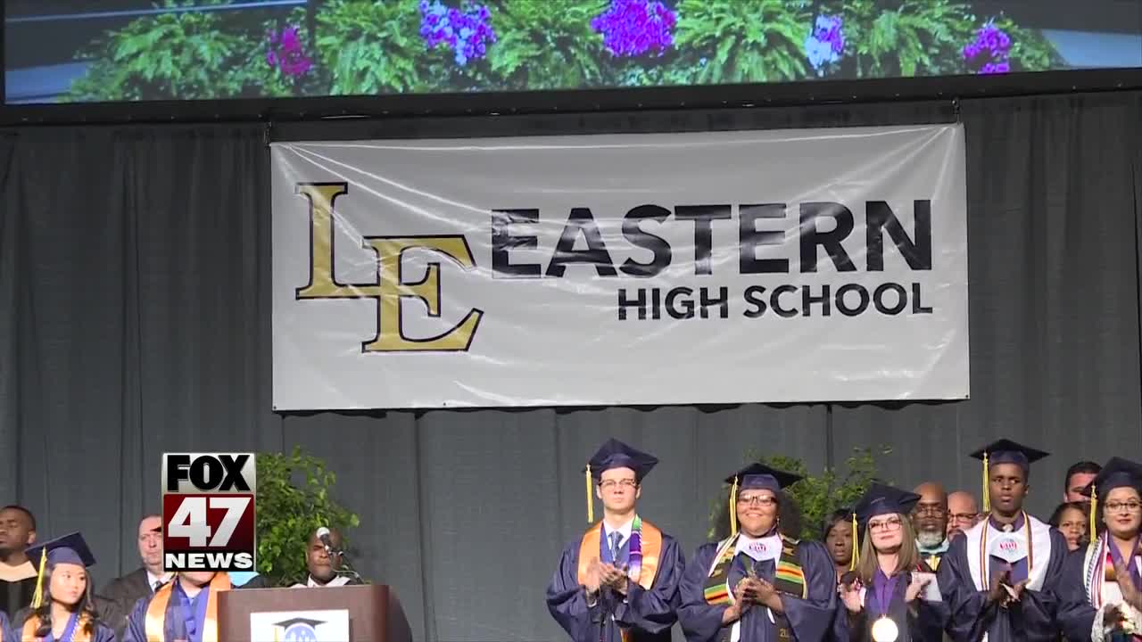 Last class graduates from Eastern High School