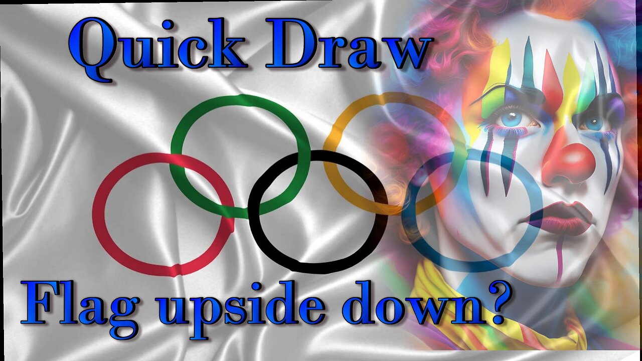 Quick Draw - Flag upside down?