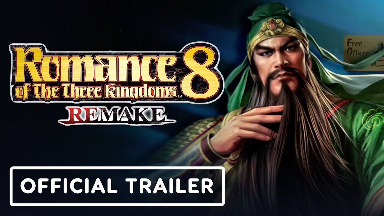 Romance of the Three Kingdoms 8 Remake - Official Second Trailer | TGS 2024