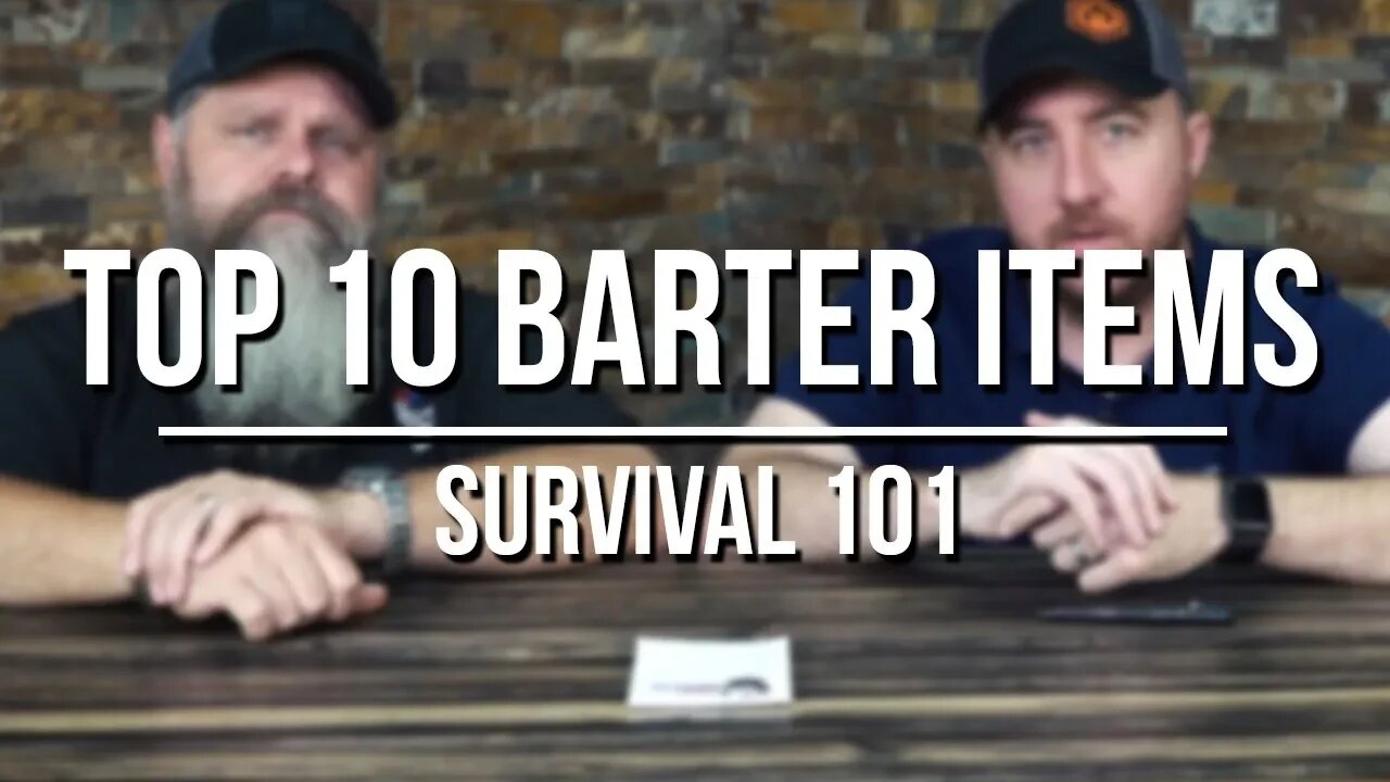 Top 10 Barter Items