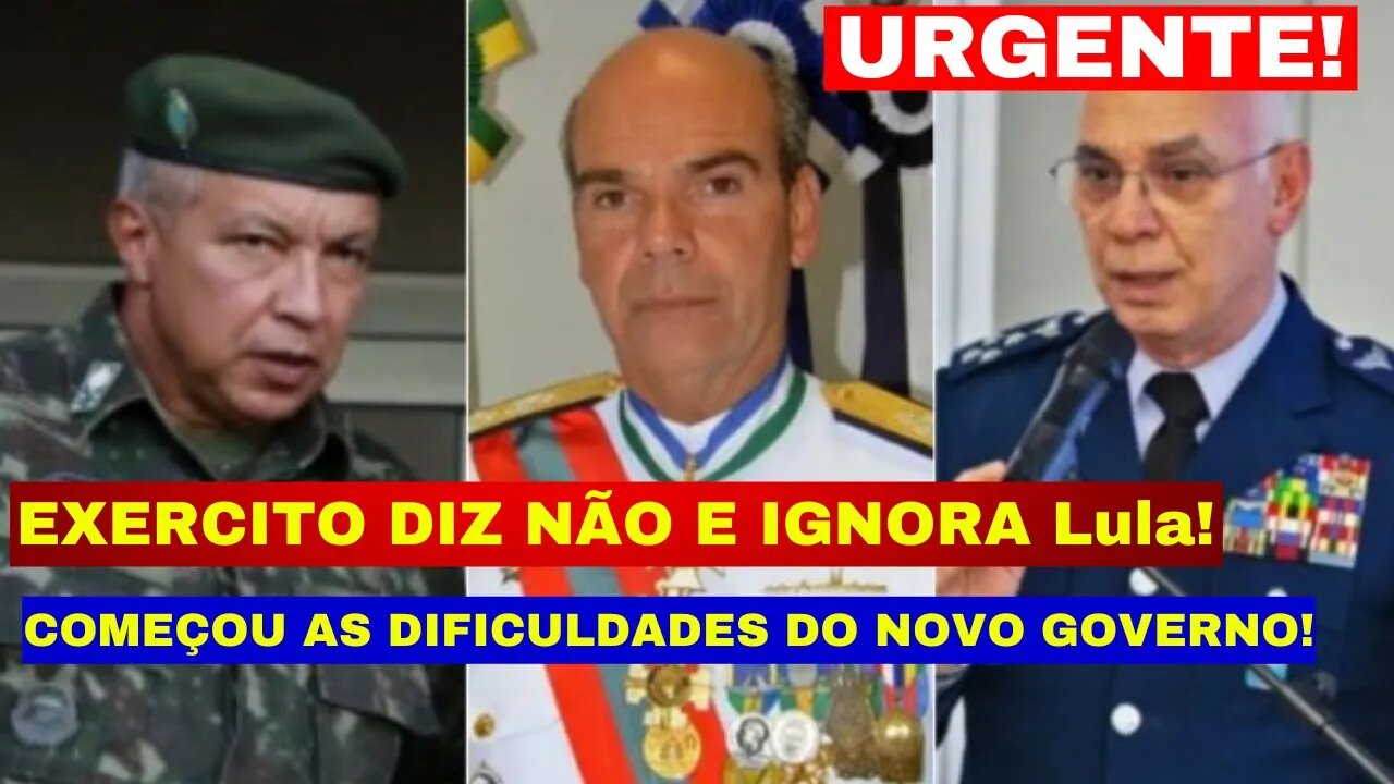 AO VIVO AGORA EXERCITO JA SE LEVANTA E COMEÇA A DA RESPOSTA AO NOVO...IGNORA PEDIDO DO MANDATARIO!