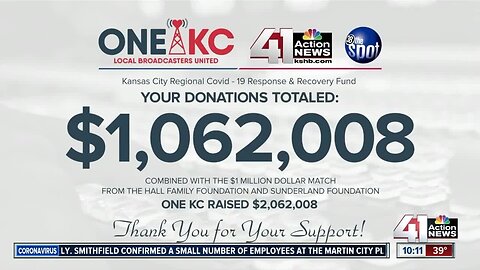 Thank you, Kansas City! One KC effort raises more than $2 million