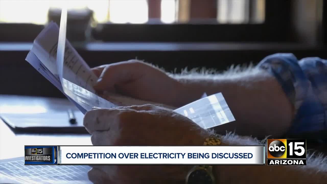 Competition over electricity being discussed