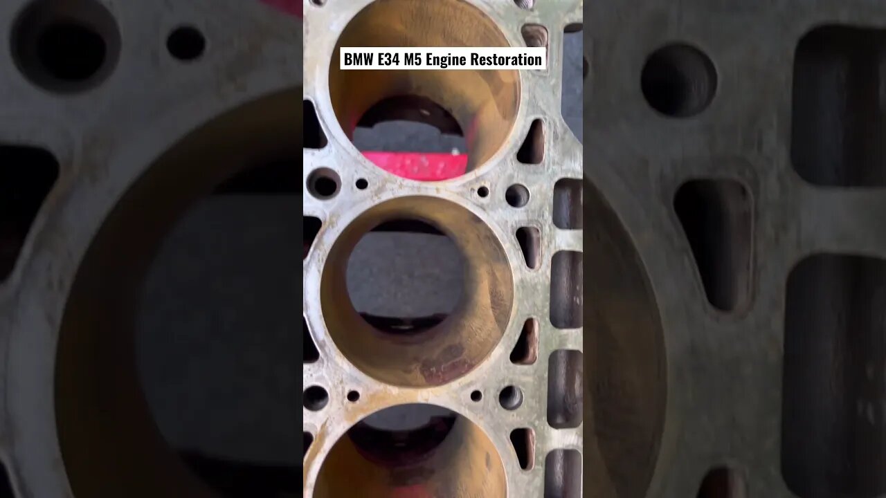 BMW E34 M5 Engine Restoration #bmw #diy #bmwm5 #bmwe34 #restoration #cars #automotive #mechanic