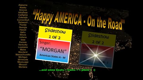 "Happy America-On The Road" 1 of 2 "Morgan"