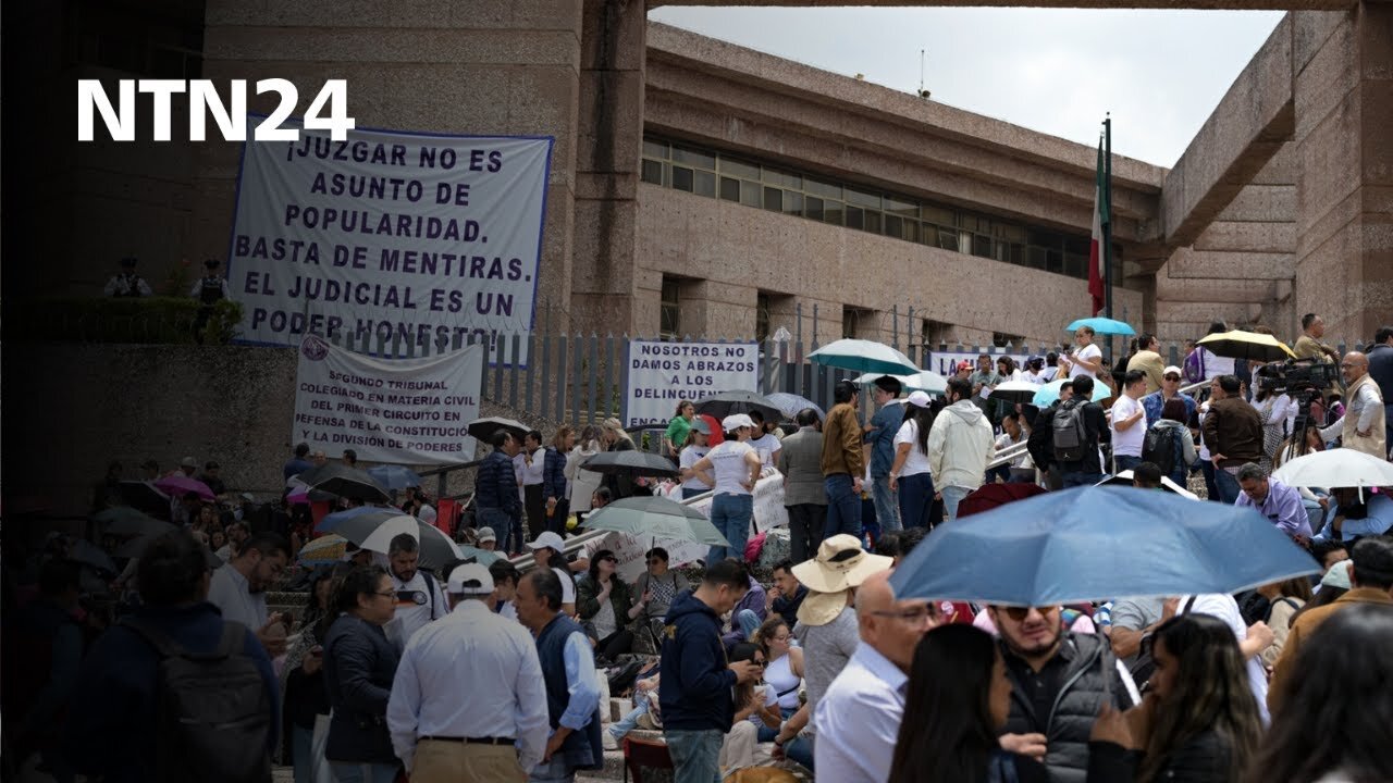 Trabajadores del Poder Judicial de México entraron en huelga indefinida por polémica reforma