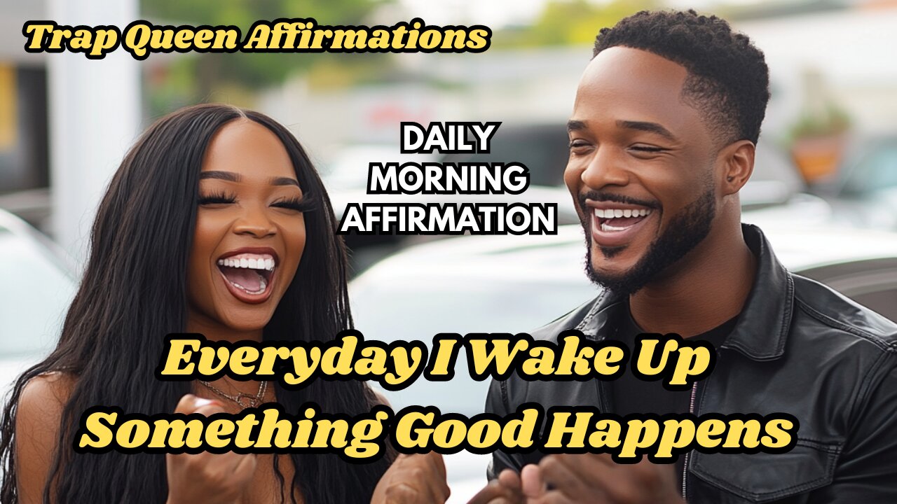 Everyday I Wake Up Something Good Happens ( Daily Morning Affirmations) Listen When You Wake Up !