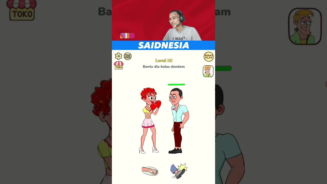 Tinju dibalas tinju | Impossible date level 19 #saidnesia #impossibledate #impossibledategame