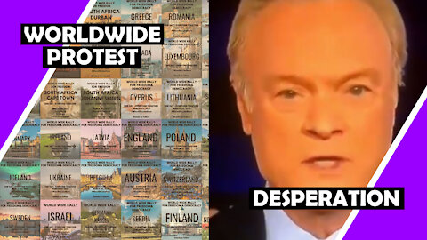 WorldWide Protest MSM Desperation Hugo Talks #lockdown