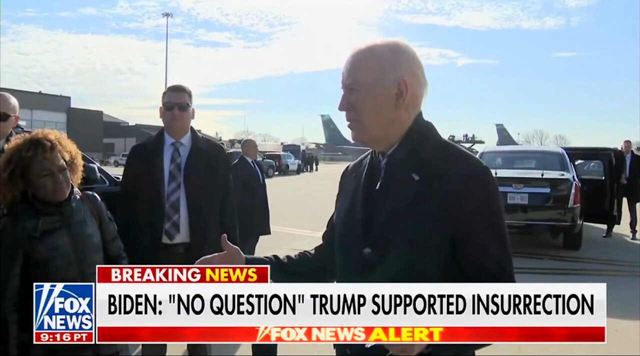 Biden finally calls Trump an insurrectionist