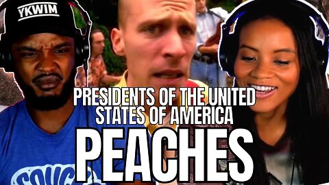 POTUS PEACHES! 🎵 Presidents Of The United States Of America • Peaches (1995) REACTION