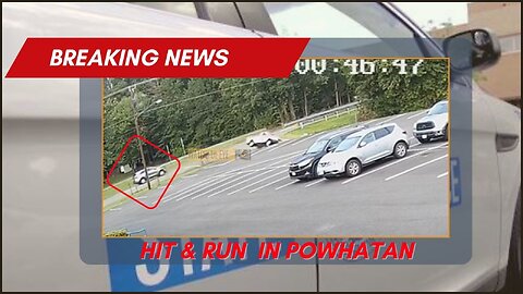 Hit & Run Crash in Powhatan, VA (Live Footage)