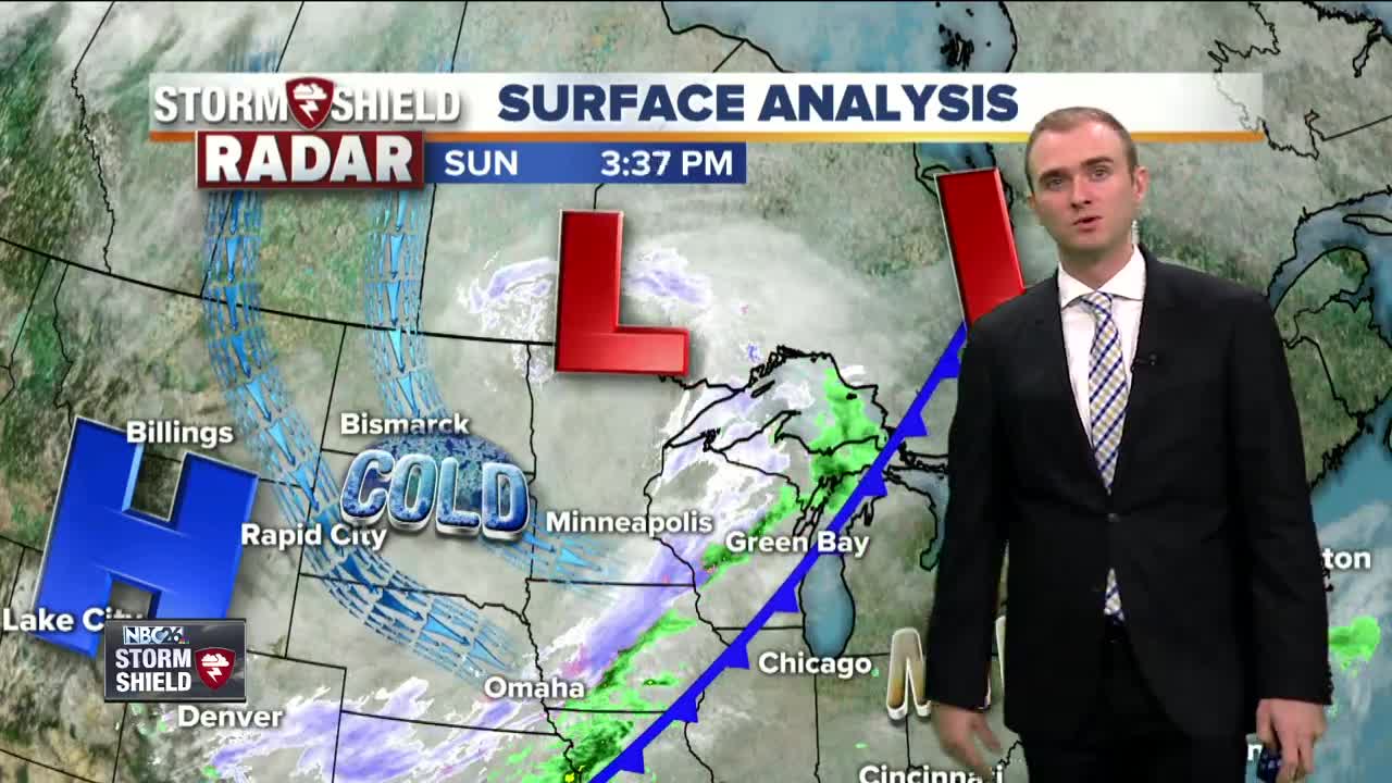 Gino Recchia NBC26 Storm Shield Weather Forecast