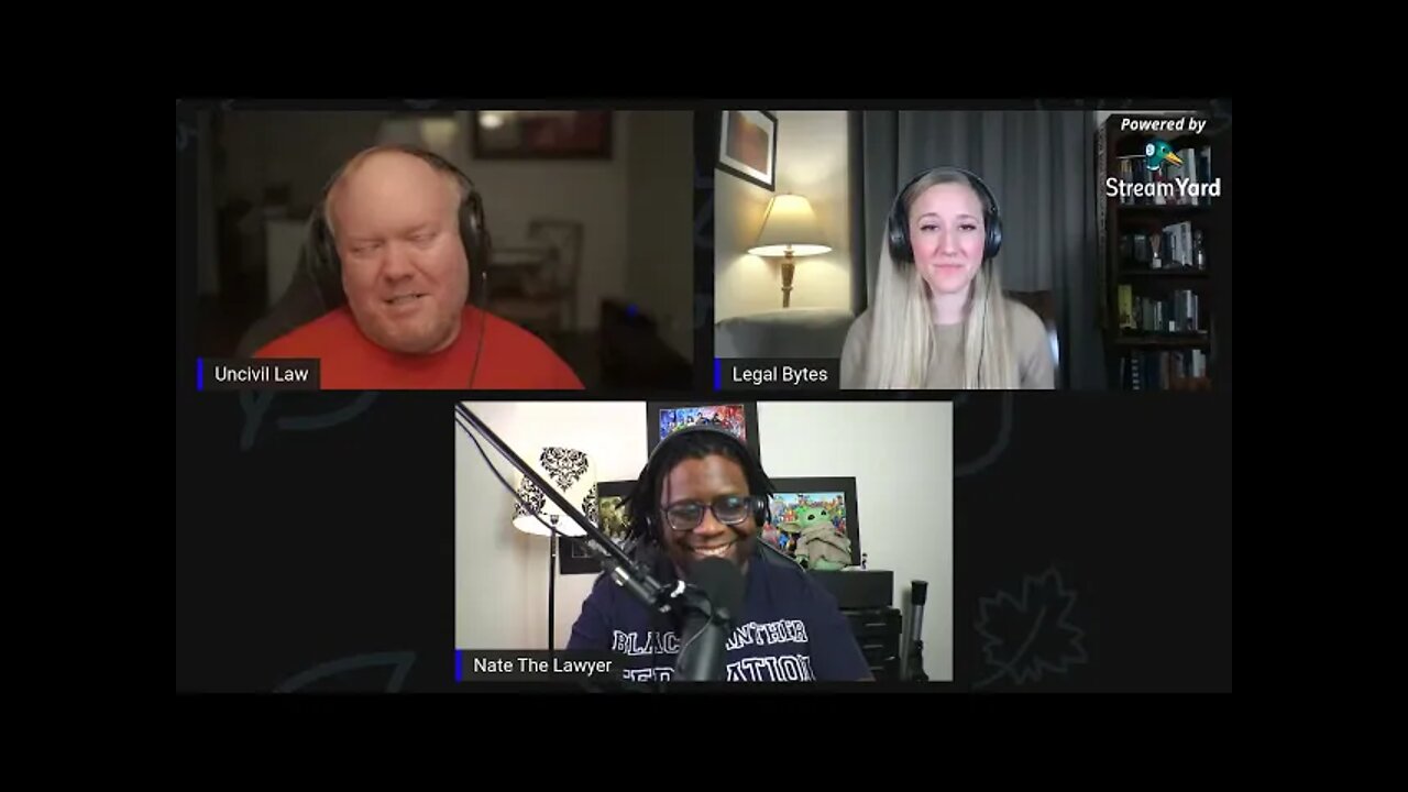 Legal Happy hour with Nate the Lawyer and Legal Bytes