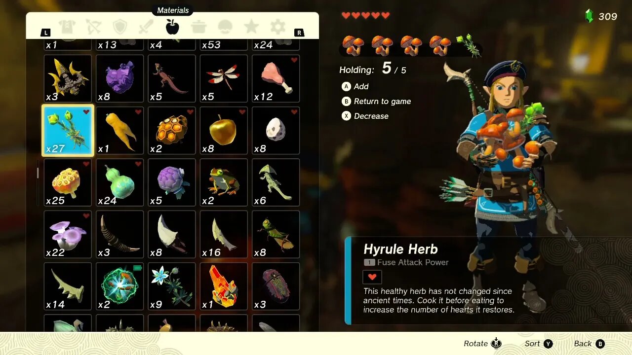 Spicy steamed mushrooms ~ Zelda