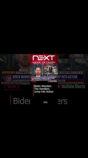 Biden Wanders The Handlers Jump into Action #shorts