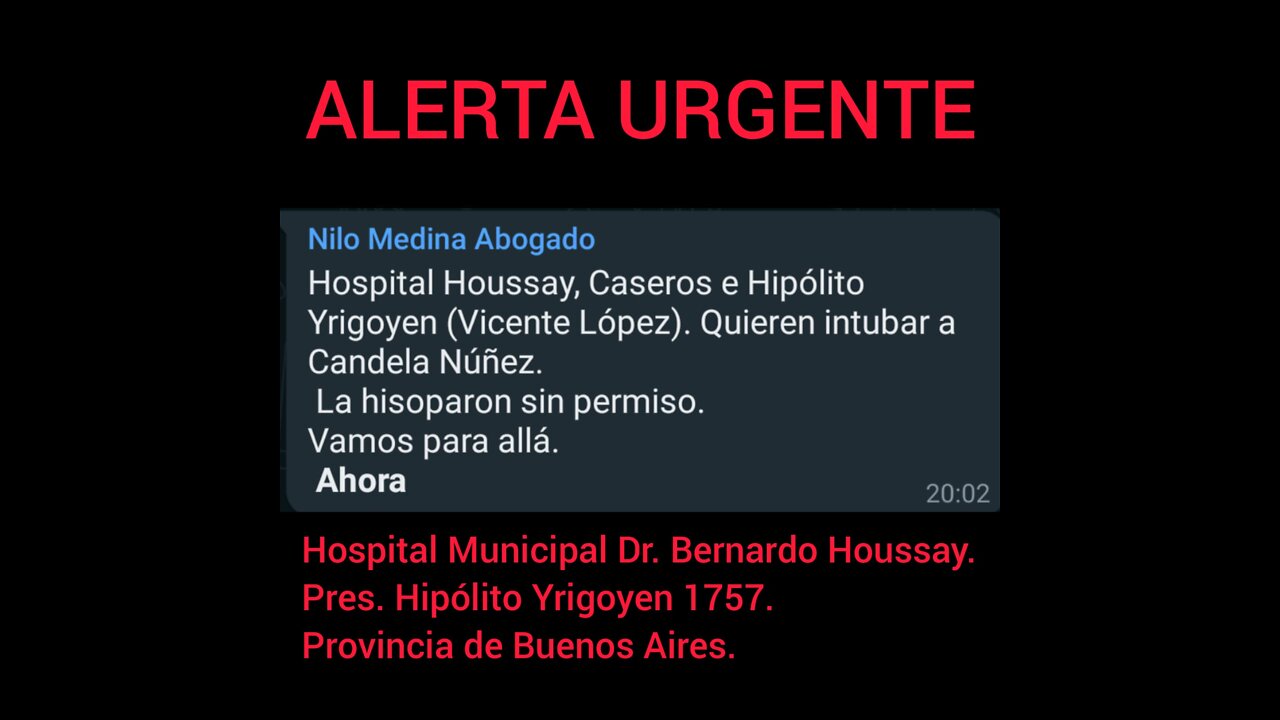 CANDELA NUÑEZ COLAPSA NUEVAMENTE