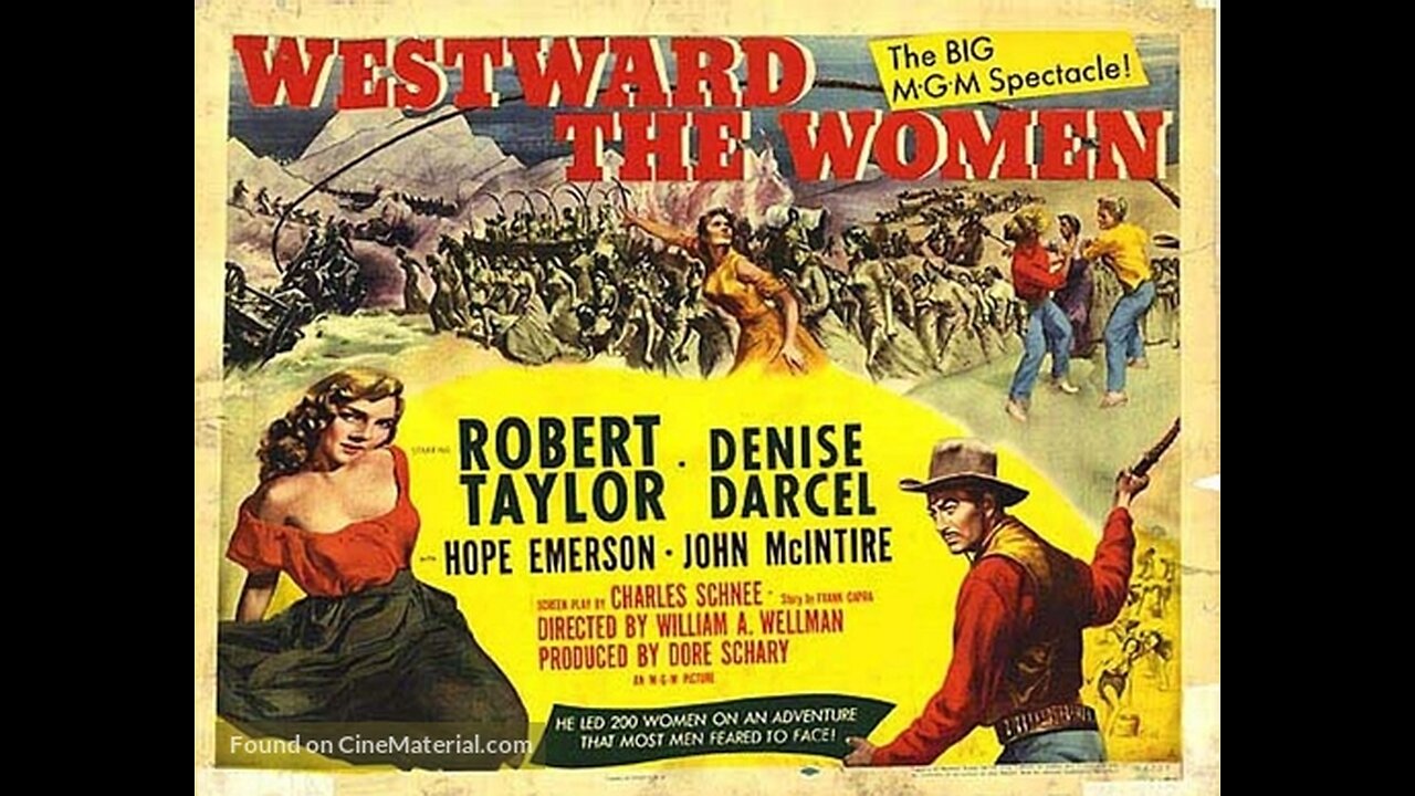 WESTWARD THE WOMEN (1951)--colorised