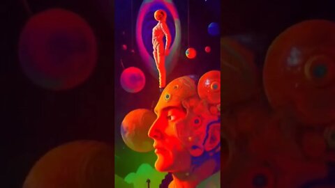 DMT visuals - AI animation