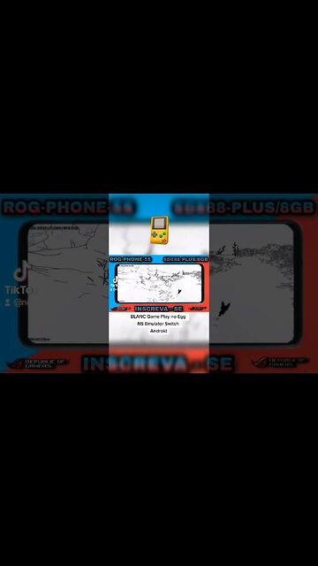 E o Egg NS Emulator Switch Android não para estamos na versão 4.0.8 e resolvi testar o jogo BLANC