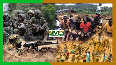 #devineupdate: Galamsay guys fighting Soldiers over A.G.A land in Obuasi #trending